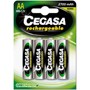 CEGASA PILA RECARGABLE AA 2700mAh 4-PACK 104369